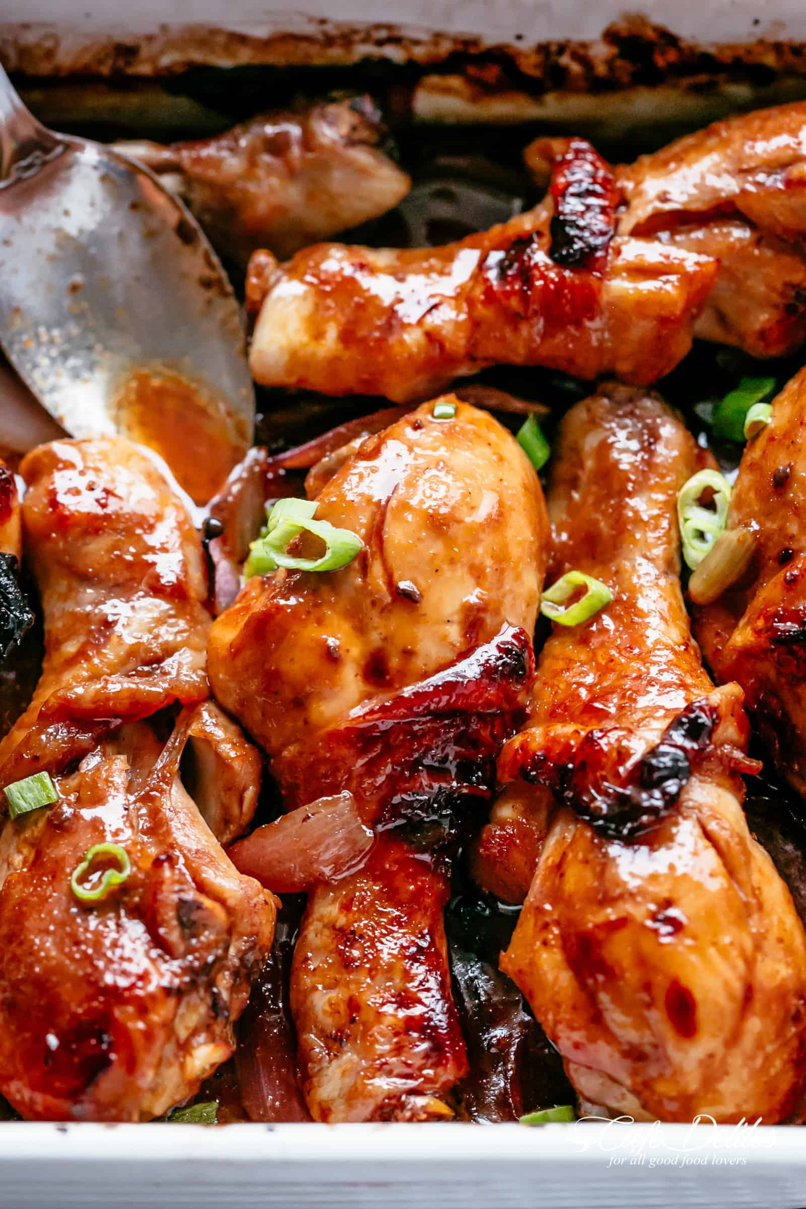 Sticky, Crispy & Juicy 3-Ingredient BBQ Soy Chicken Recipe